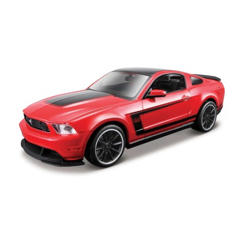 Maisto - Ford Mustang Boss 302, červená, assembly line, 1:24