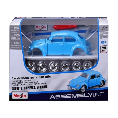 Maisto - Volkswagen Beetle, svetlomodrá, 1:24