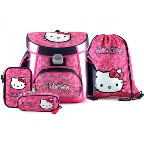 Školská aktovka Hello Kitty 4dielny set