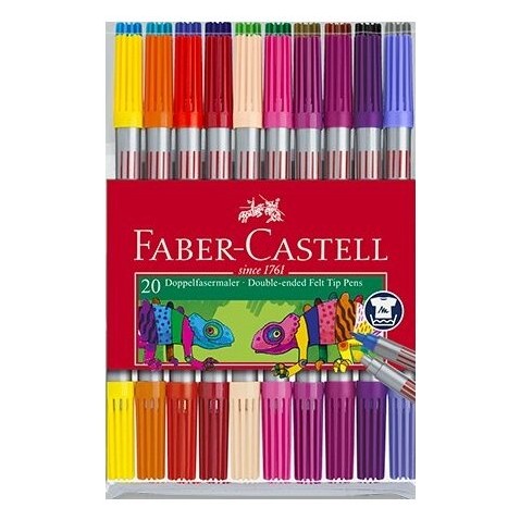 Detské fixky Faber-Castell 20 farieb
