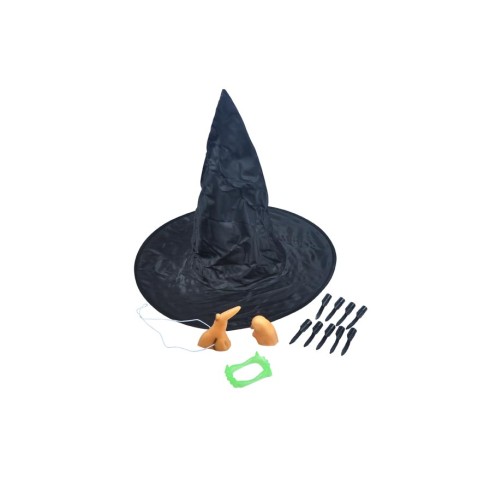 Čarodejnícky klobúk + doplnky