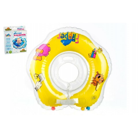 Plávací nákrčník Flipper/Kruh žltý od 0 mesiacov
