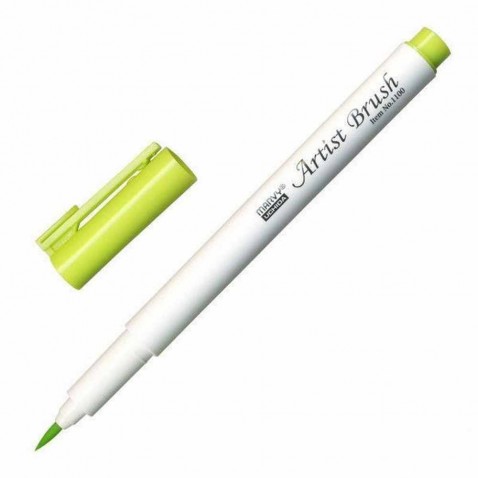 Štetcový fix - MARVY YELLOW GREEN ARTIST BRUSH