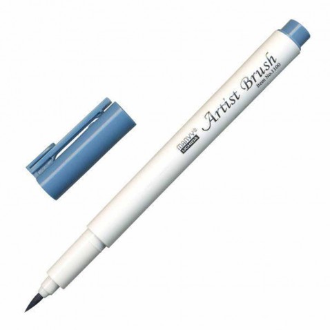 Štetcový fix - MARVY STEEL BLUE ARTIST BRUSH