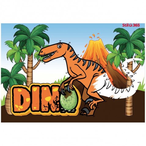 Omaľovánky A5 DINO