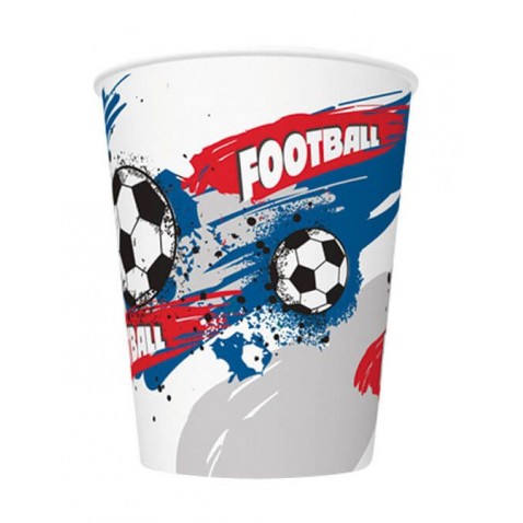 Párty poháre futbal 6 ks
