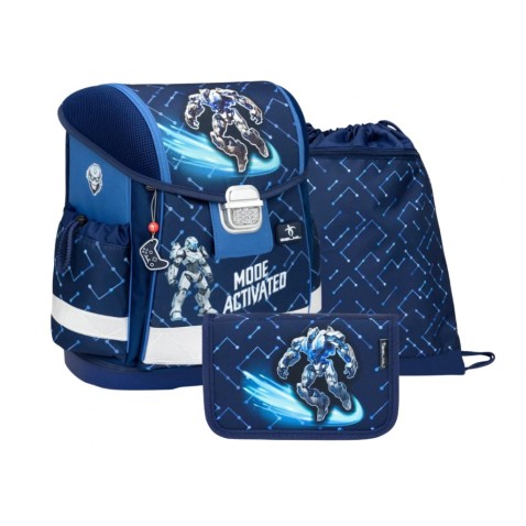 Školská aktovka Belmil 403-13 CyberNova - 3-dielny set