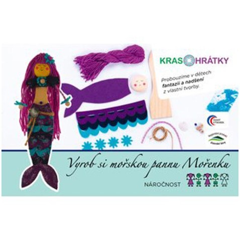 Krasohrátky kreatívny set morská panna Morenka