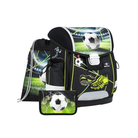 Školská aktovka Belmil 403-13 Champion´s Kick - 3-dielny set
