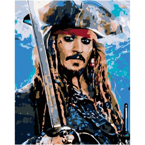 Maľovanie podľa čísel - JACK SPARROW II