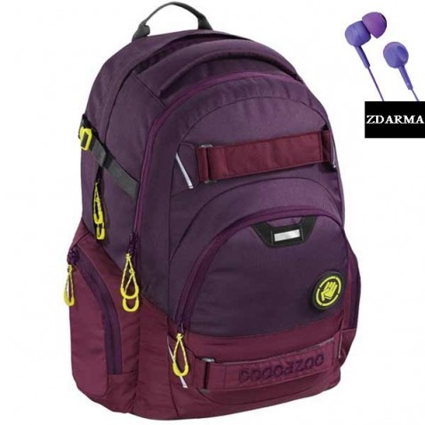 Školský batoh Coocazoo CarryLarry2, Solid Berryman