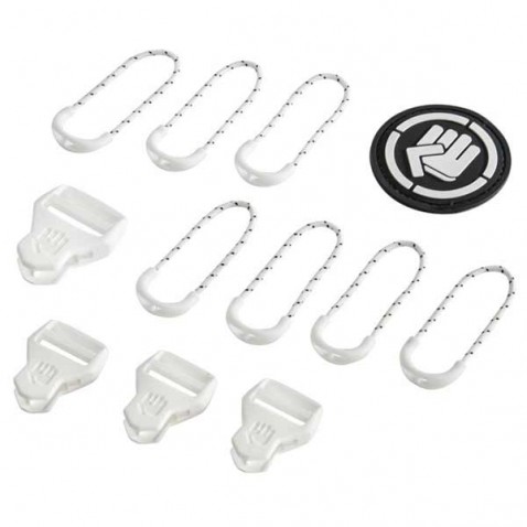 CoocaZoo MatchPatch Classic doplnková sada, Bright White