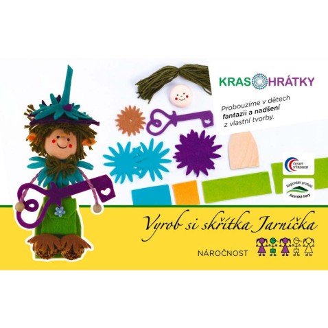Krasohrátky kreatívny škriatok Janko