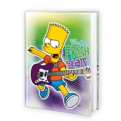 Záznamová kniha A4 Bart Simpson