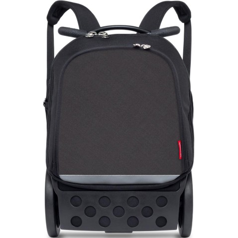 Školská taška Nikidom Roller UP XL Black na kolieskach