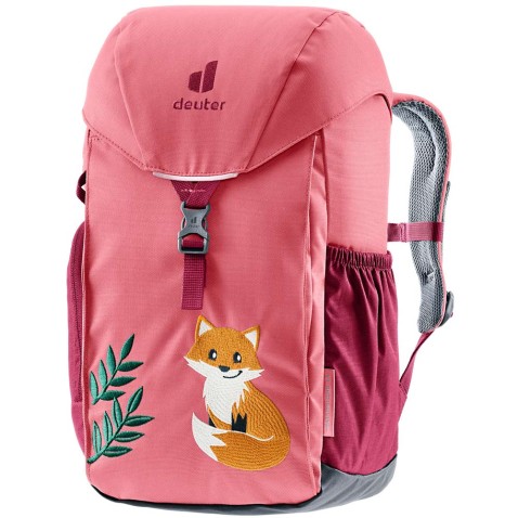 Detský turistický batoh Deuter 14l Waldfuchs Dahlia Raspberry