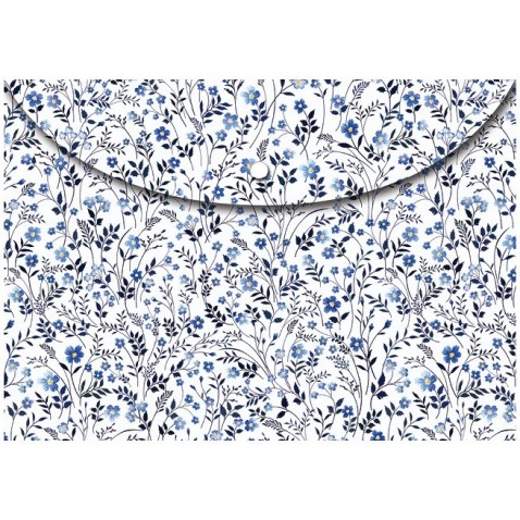 Obálka s cvokom A5 Nezábudky