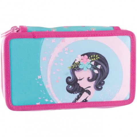 Dvojposchodový peračník prázdny Cute girl