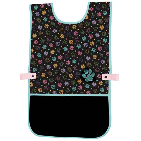 Detská zástera na výtvarnú výchovu Paws pončo