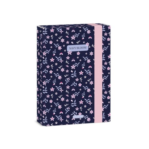 Box na zošity A5 ARS UNA Navy Bloom