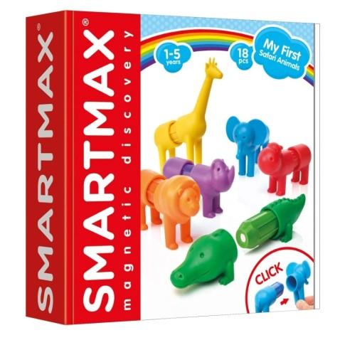 SmartMax - Moje prvé Safari zvieratká - 18 ks