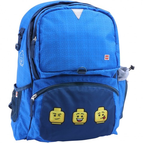 Školský batoh LEGO Freshmen Faces Blue