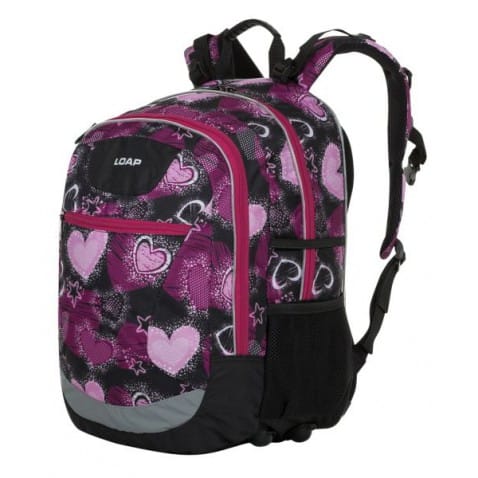 Školský batoh Loap Ellipse moon night/magenta