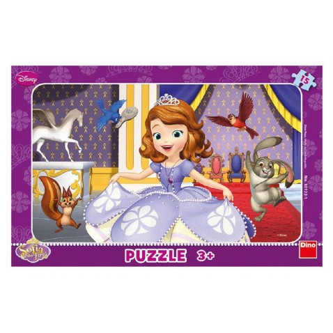 Puzzle doskové Princezná Sofia 29,5x19cm 15 dielikov