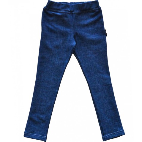 Dievčenské legínové nohavice modrá