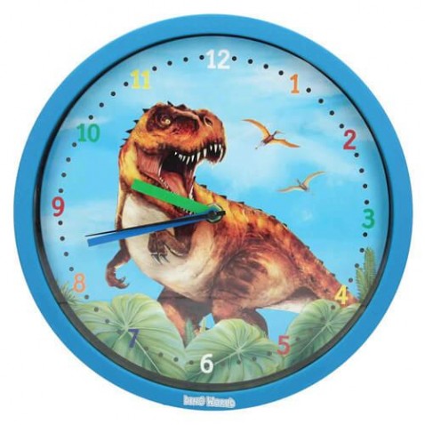 Detské nástenné hodiny Dino world