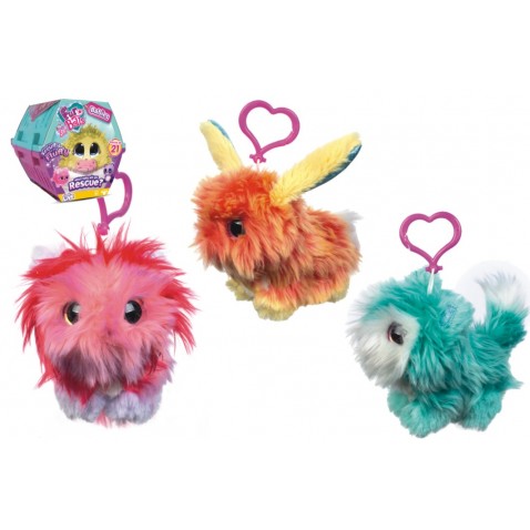 Zvieratko FUR BALLS plyš Babies mini Tuláčik v plast. krabičke 10x10cm