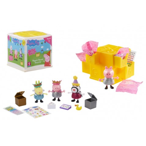 Prasiatko Peppa Pig tajomné prekvapenie figúrka s doplnkam