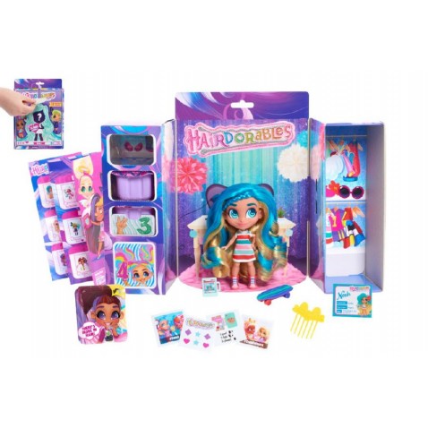 Hairdorables kúzelná bábika prekvapenie s doplnkami
