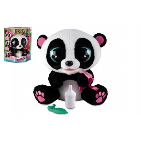 YOYO Panda interaktívne hýbajúce sa 28cm plyš na batérie so zvukom 18m +