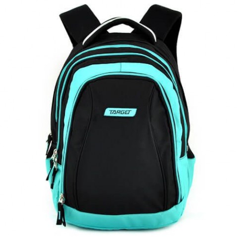 Školský batoh Target 2v1 modro-čierny