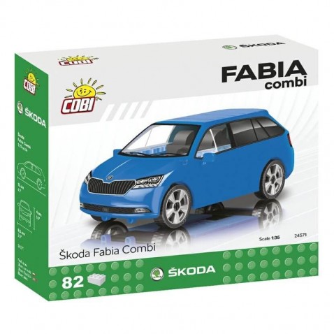 Stavebnica Cobi 24571 Škoda Fabia Combi 2019, 1 : 35