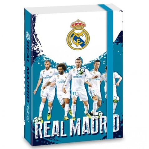 Box na zošity Real Madrid hráči A4