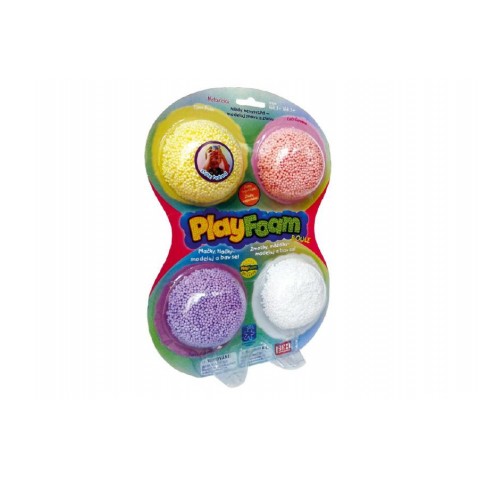 PlayFoam plastelína guličková, 4 farby