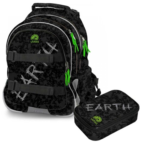 Batoh do školy Ulitaa Earth 2dielny set