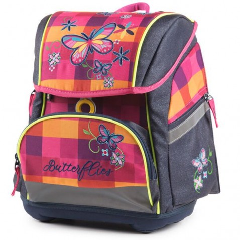 Školská taška Premium Flexi Motýľ
