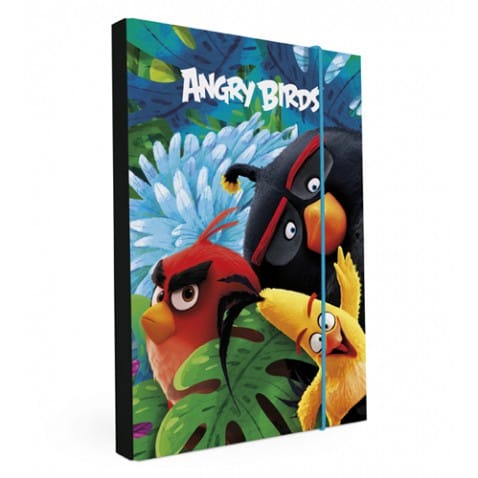Dosky na zošity Angry Birds A4  Movie