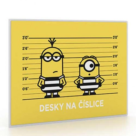 Dosky na číslice Mimoni