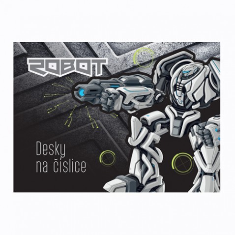 Dosky na číslice Robot