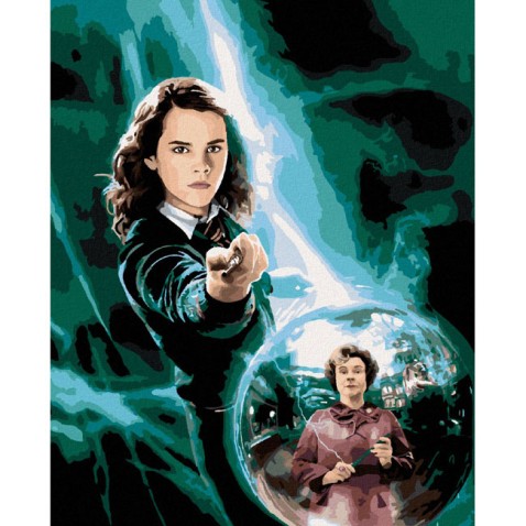 Zuty Maľovanie podľa čísel na ráme - PLAGÁT HARRY POTTER A FÉNIXOV PORIADOK HERMIONA