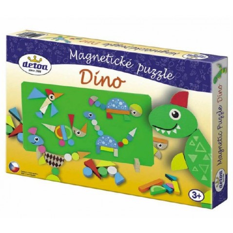 Magnetické puzzle Dinosauri