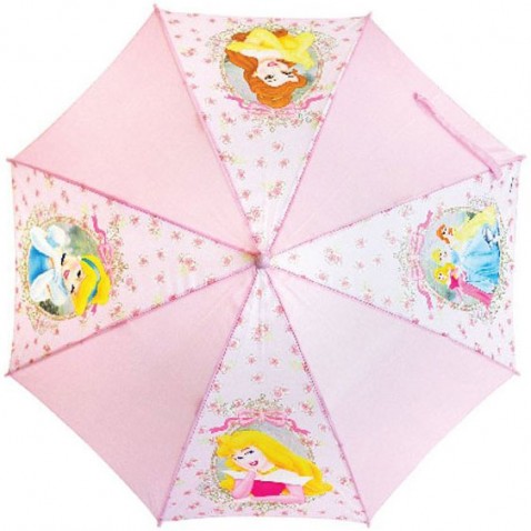 Detský dáždnik Princezny ružový vystreľovací