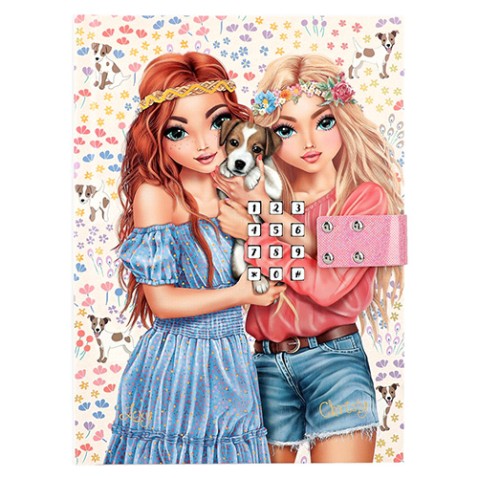 Zápisník Top Model na kód Lexy a Christy