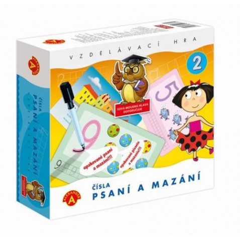 Čísla Písanie a mazanie 2 Alexander