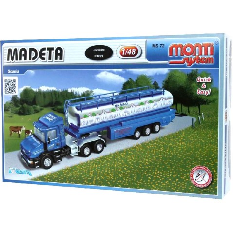 Stavebnica Monti 72 Madeta Scania 1:48