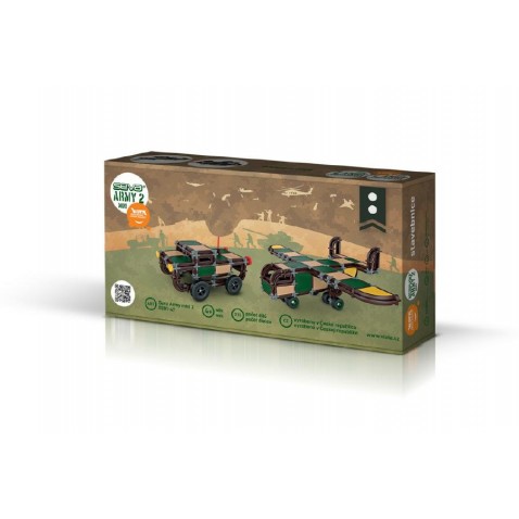 Stavebnica Seva Army MINI 2 plast 233ks